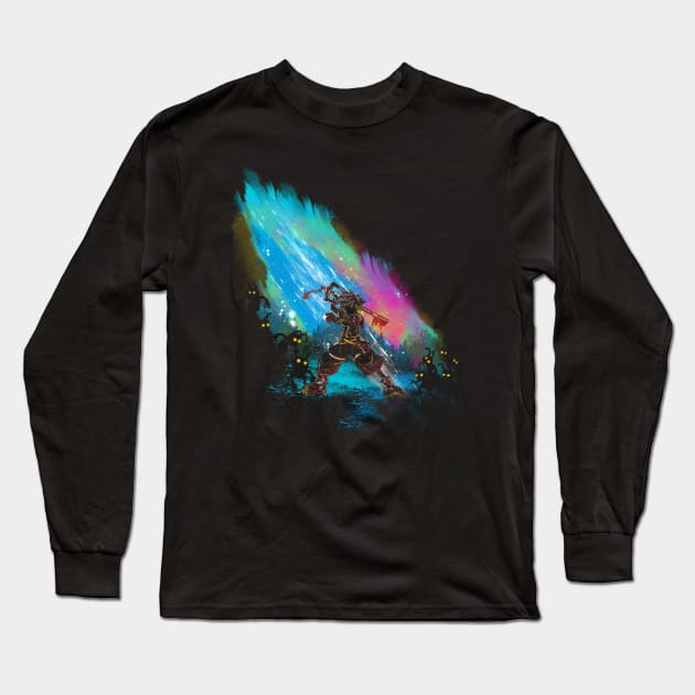 kingdom sunset Long Sleeve T-Shirt by kharmazero